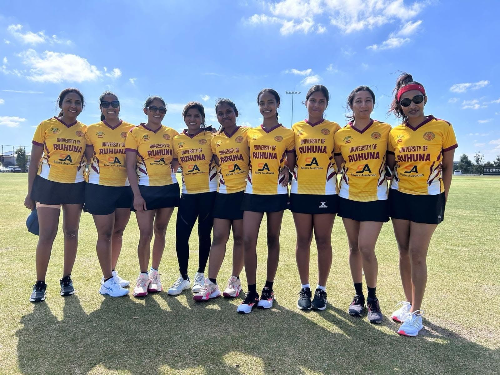 University of Ruhuna Netball Semi-Finalist Squad